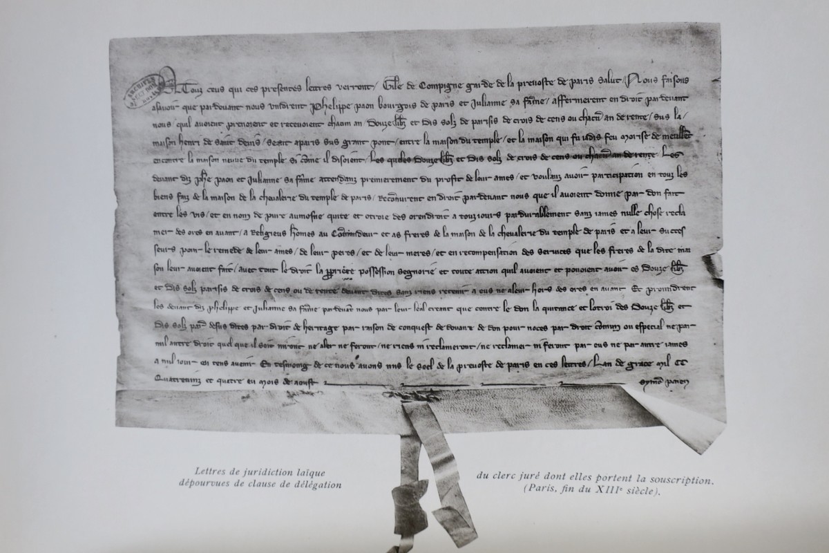 Manuel & albums de diplomatie (paléographie et diplomatie médiévale) Françai... – Image 13