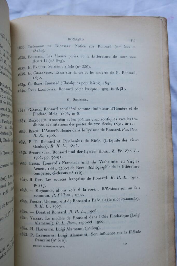 Bibliografisches Handbuch der modernen französischen Literatur