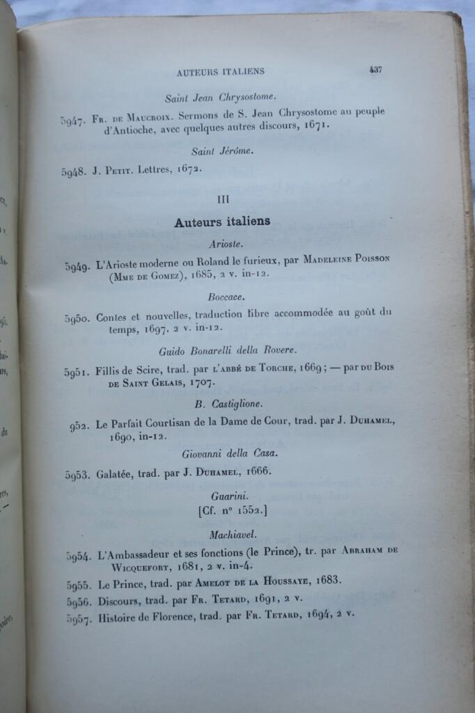 Bibliografisches Handbuch der modernen französischen Literatur