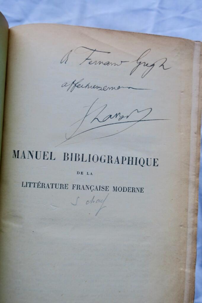 Bibliografisches Handbuch der modernen französischen Literatur