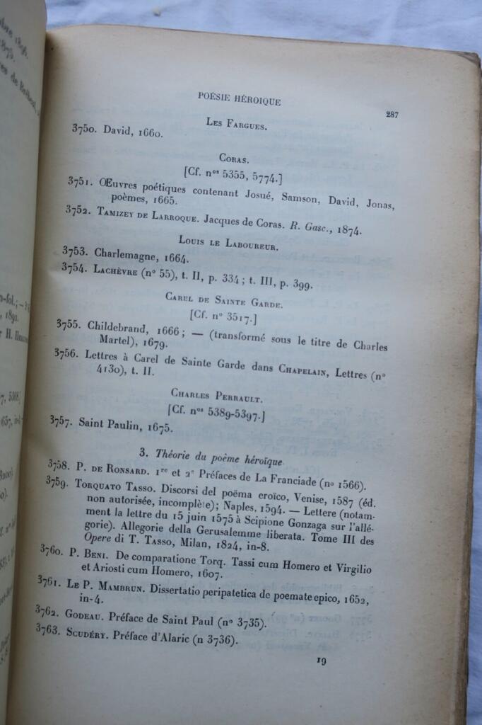 Bibliografisches Handbuch der modernen französischen Literatur