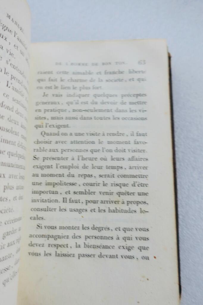 Handbuch für den Mann von gutem Ton und Gesellschaftszeremoniell