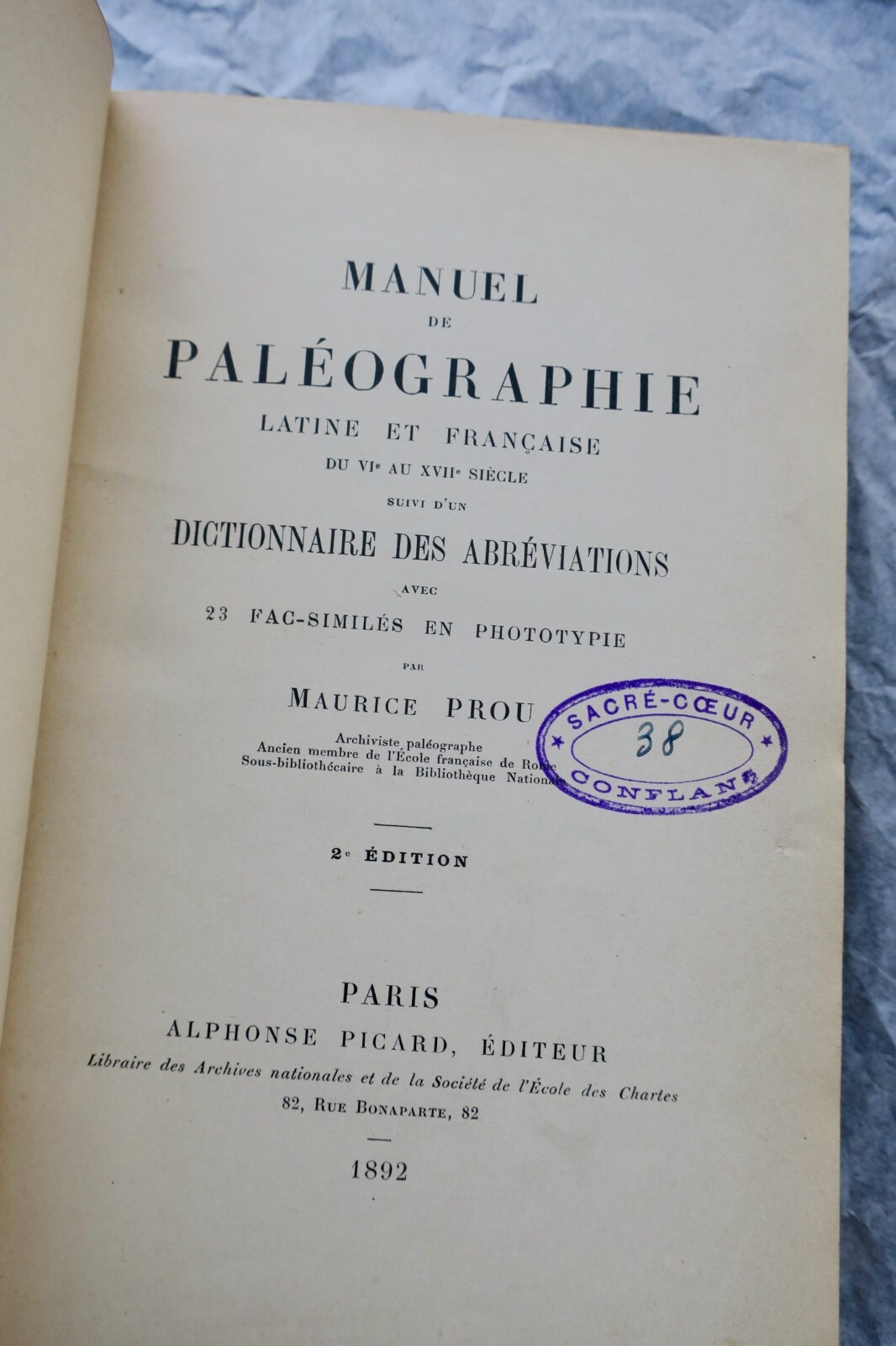 Guide to Latin and French Paleography - Image 3