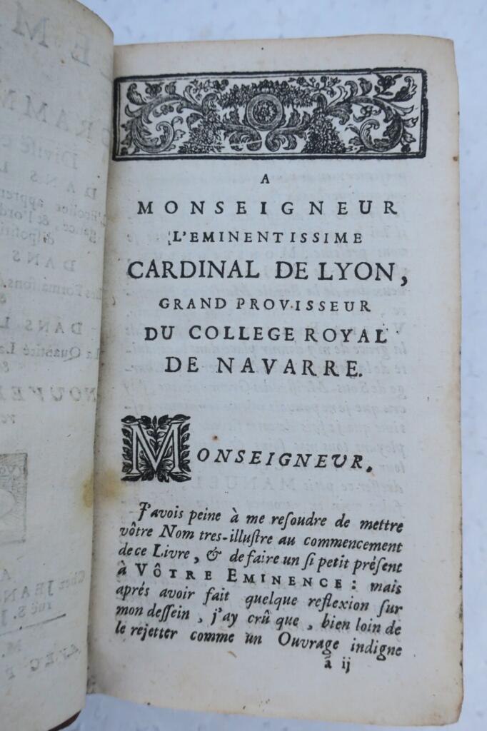 manuel des grammairiens divisé en trois parties 1717
