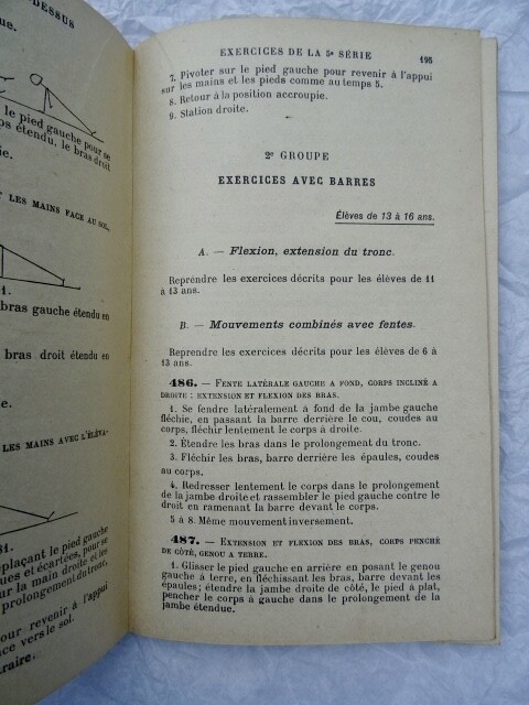 Handbuch für körperliche Übungen und Schulsport<span class="lla-card-orig-wrap"><span class="lla-card-orig">❦ MANUEL D’EXERCICES PHYSIQUE ET JEUX SCOLAIRE</span></span> - La Librairie Antique