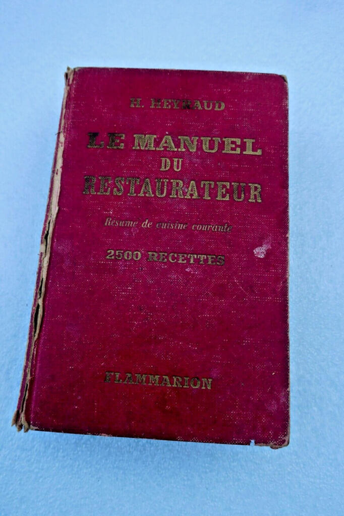 2500 Classic Recipes for Professional Cooking