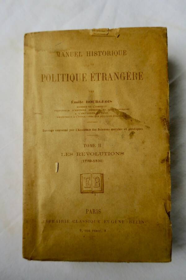 Handbuch zur Außenpolitik 1789-1830