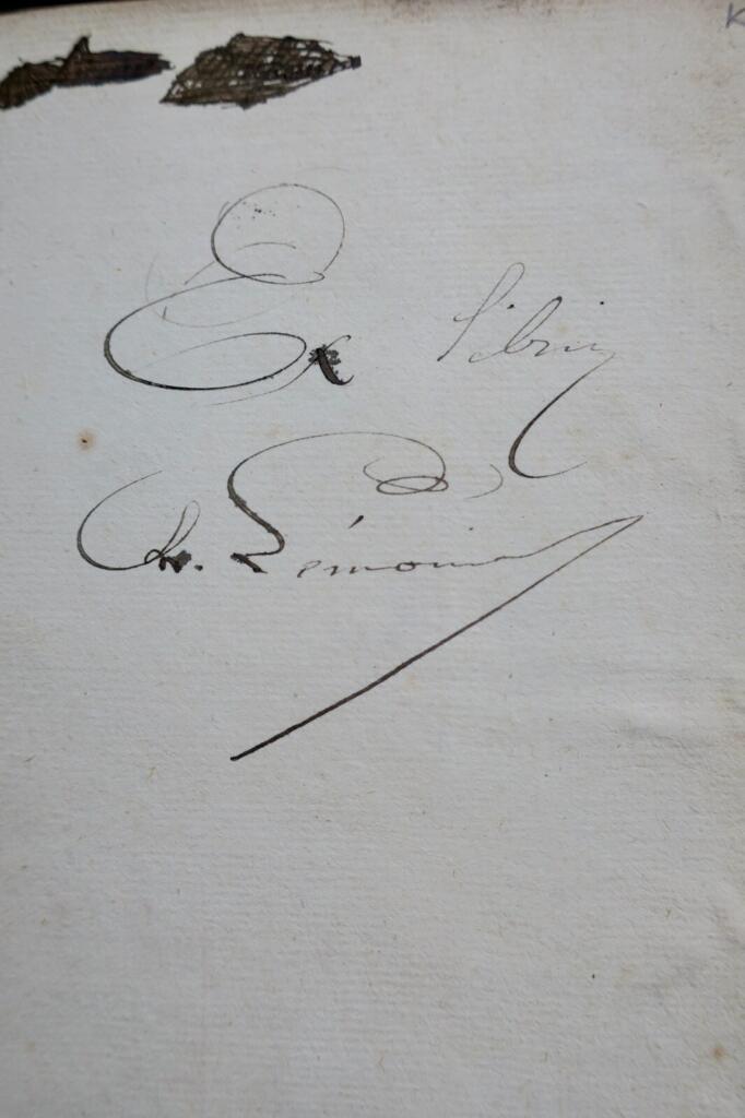 Manuscrit autographe Instructions familières sur la doctrine chrétienne