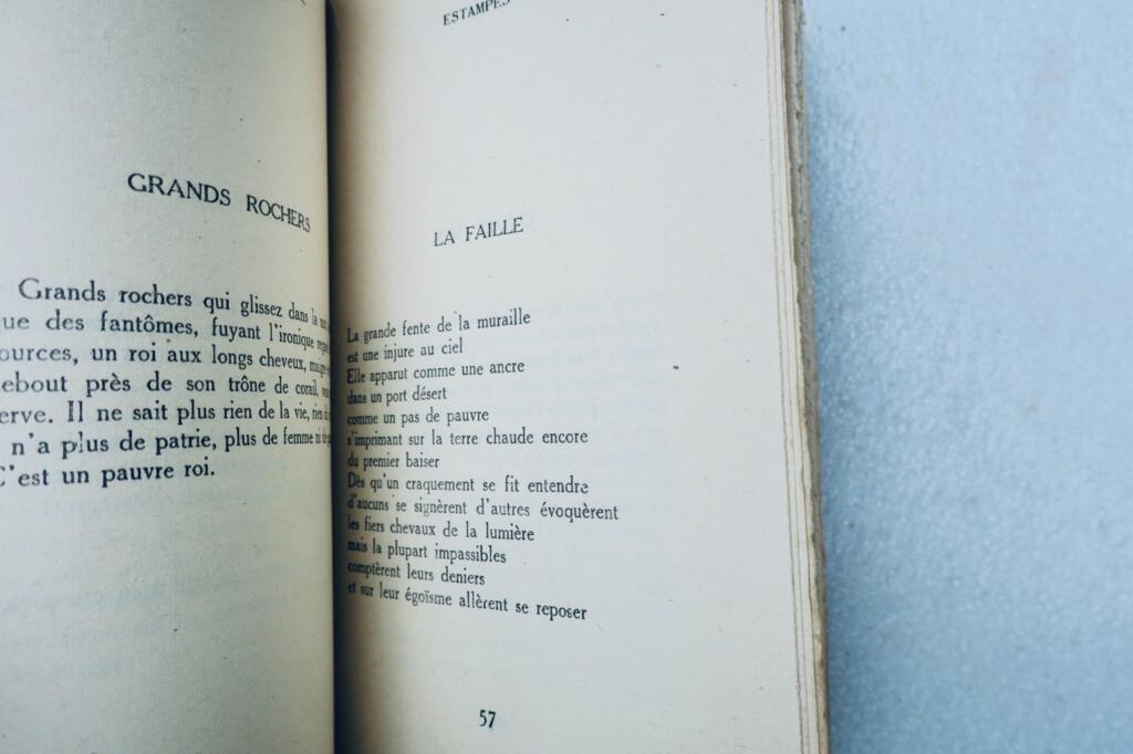MARC Fernand Les clefs de l'orage Librairie les lettres, 1947 + inscription autographe