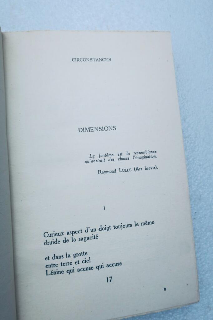 MARC Fernand Les clefs de l'orage Librairie les lettres, 1947 + inscription autographe