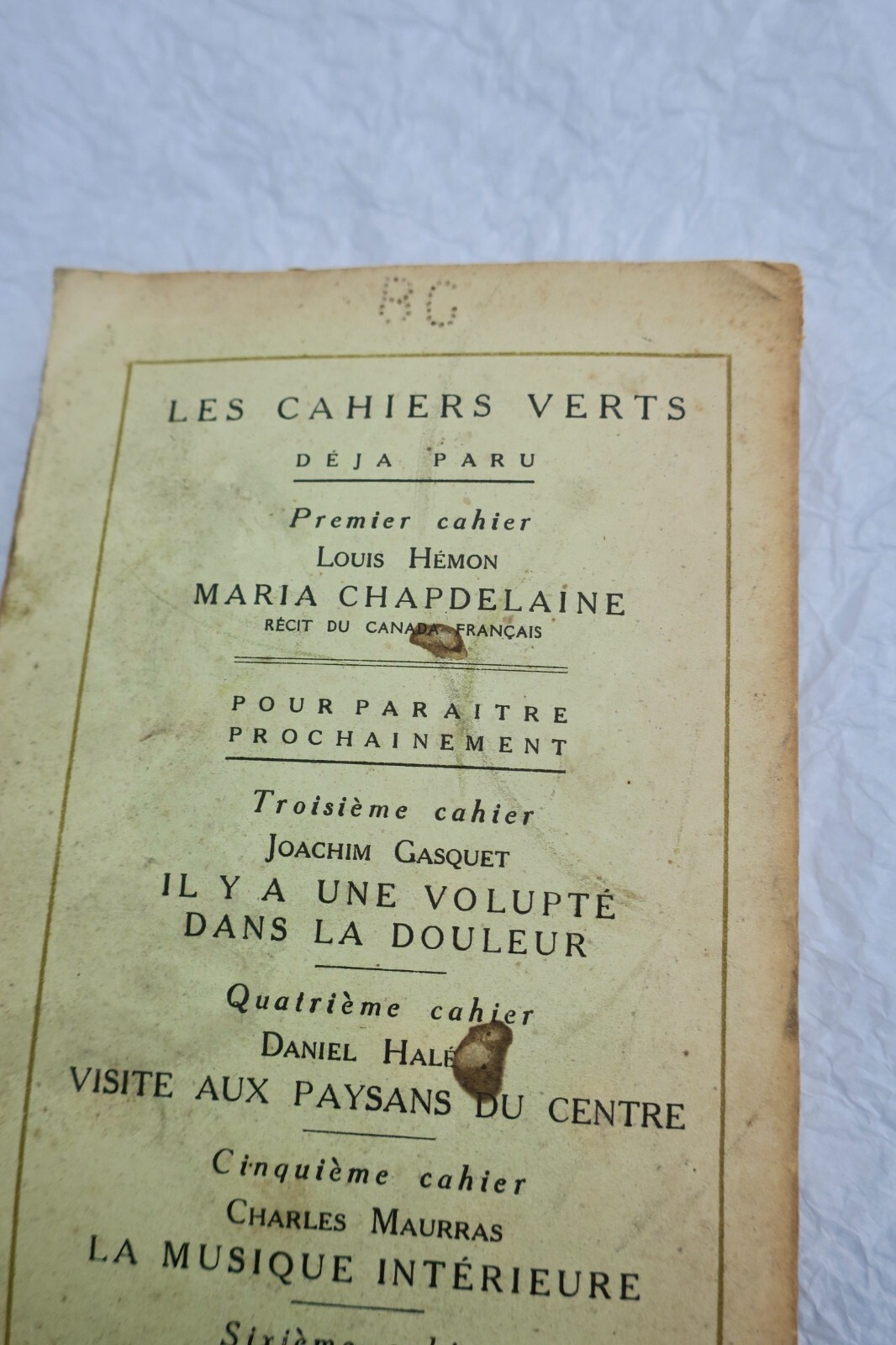 Gabriel Marcel's Exploration of the Heart<span class="lla-card-orig-wrap"><span class="lla-card-orig">❦ MARCEL Gabriel Broché – Le coeur des autres + dédicace</span></span> - La Librairie Antique