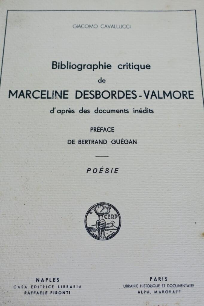 Kritische Biografie von Marceline Desbordes-Valmore