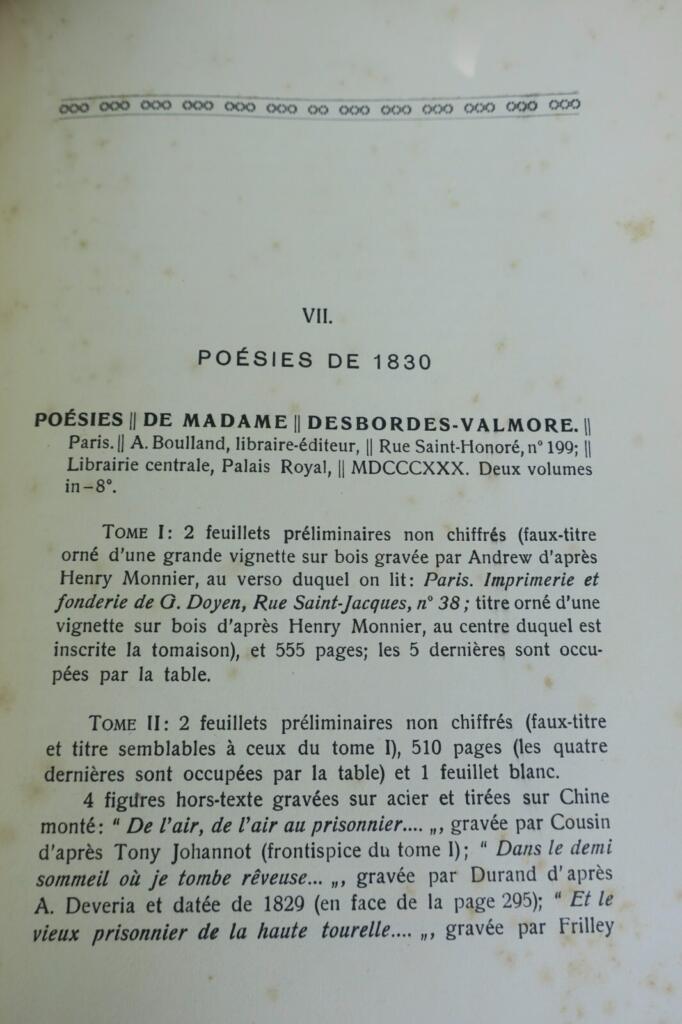Kritische Biografie von Marceline Desbordes-Valmore