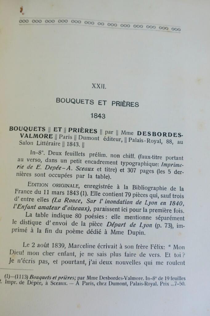 Kritische Biografie von Marceline Desbordes-Valmore