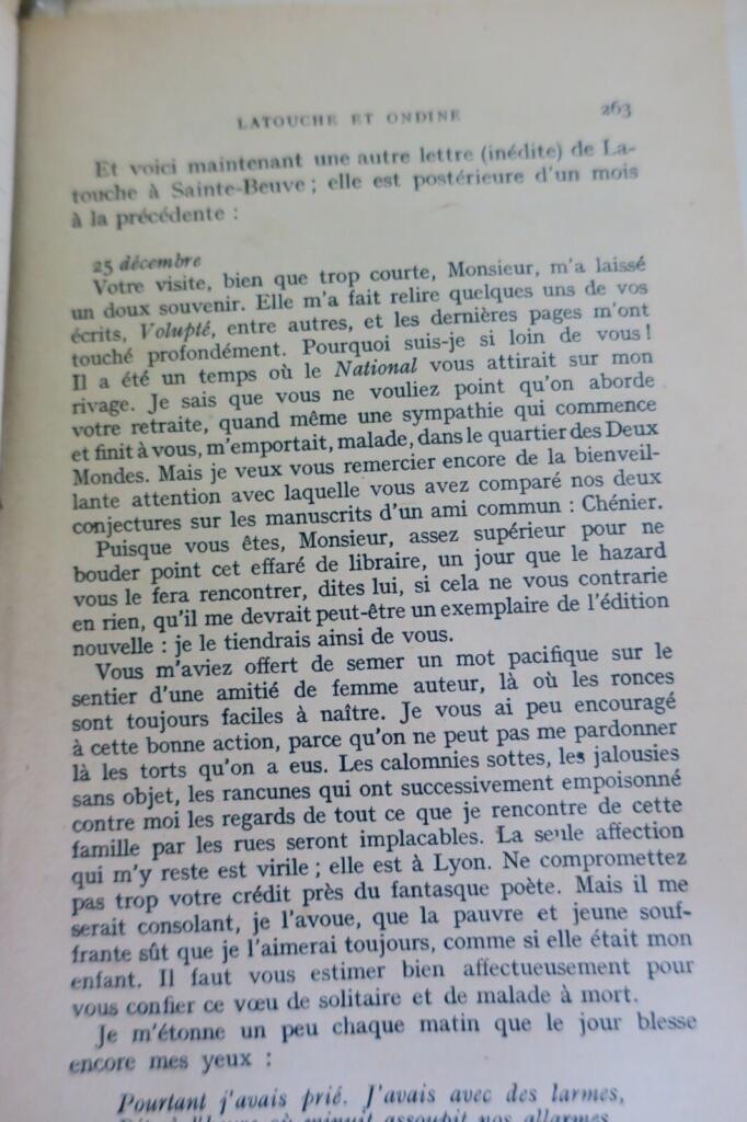 Life and Secret of Marceline Desbordes-Valmore