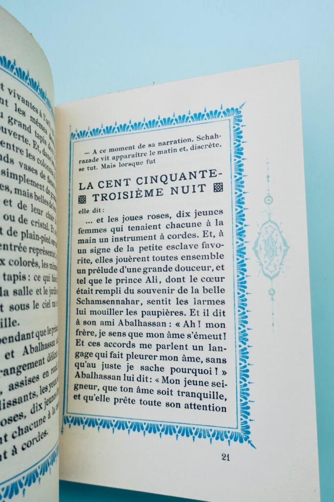 Mardrus Histoire d&rsquo;Ali Ben-Bekar et de la belle Schamsennahr. Un Conte PIAZZA