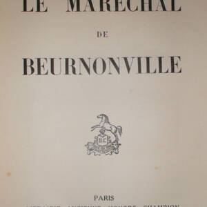 Maréchal de Beurnonville. + dédicace 1929
