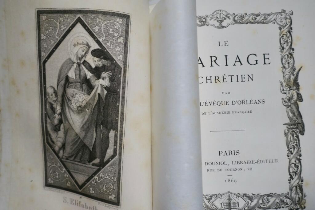 Mariage chrétien 1869