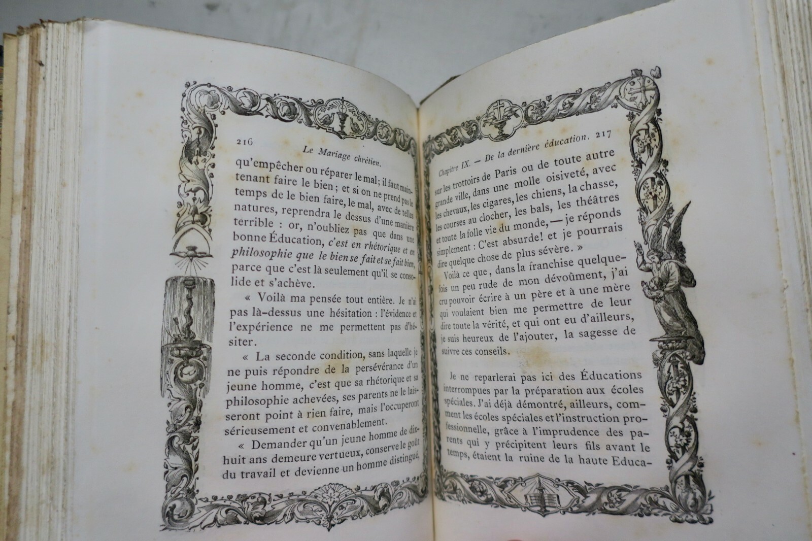Erforschung der christlichen Ehe<span class="lla-card-orig-wrap"><span class="lla-card-orig">❦ Mariage chrétien 1869</span></span> - La Librairie Antique