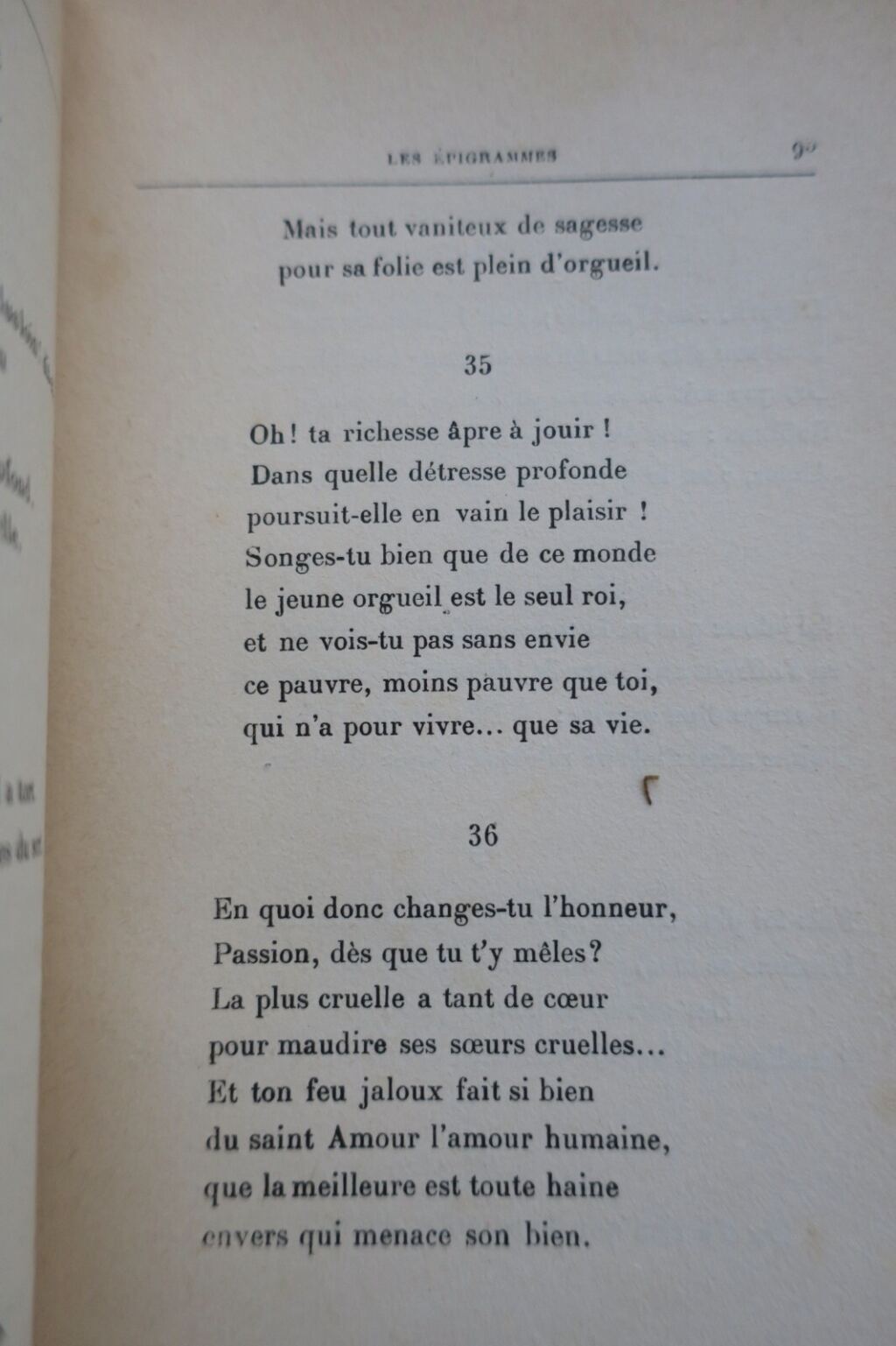 Epigrams with a Personal Dedication