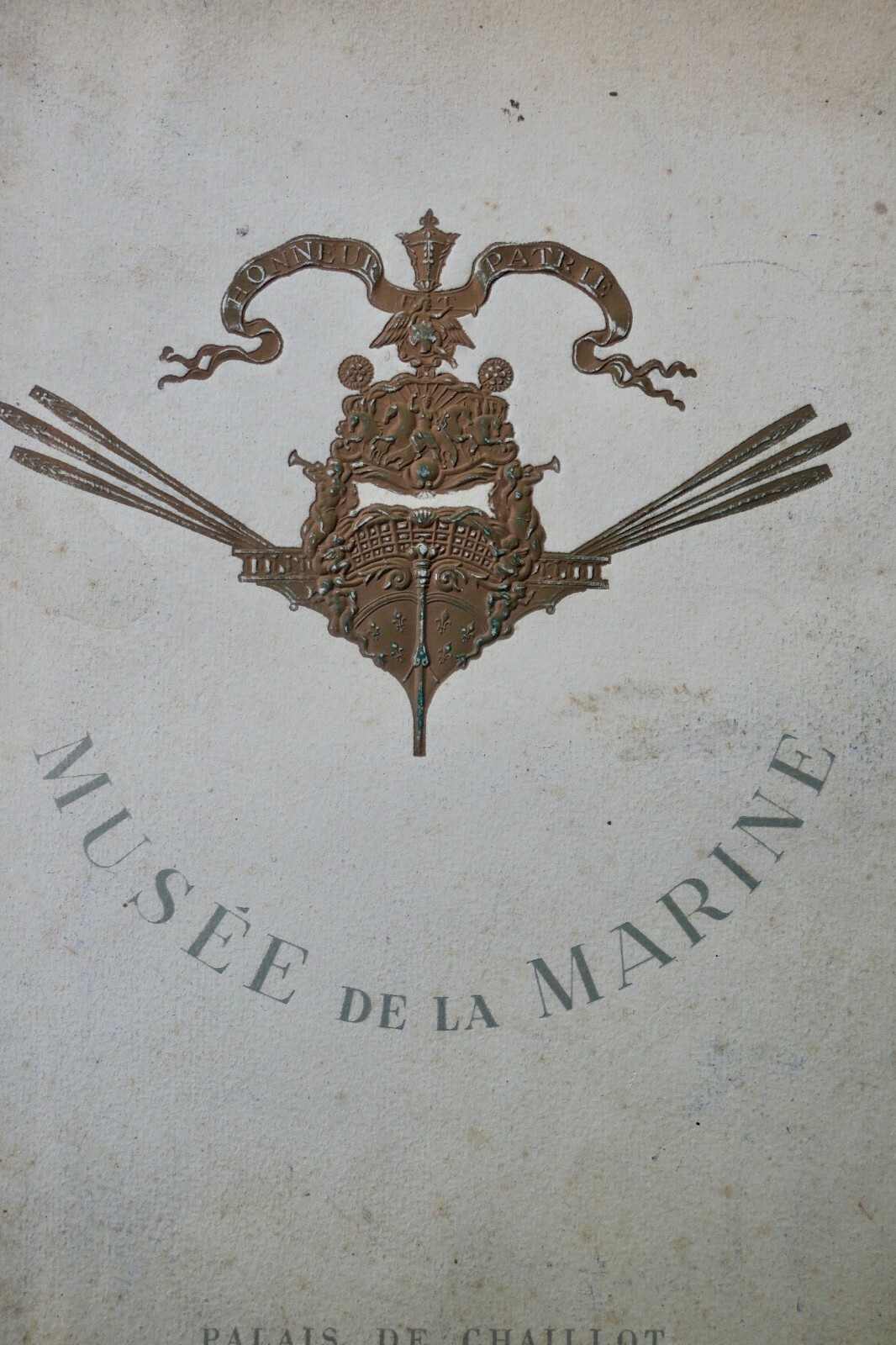 marine MUSEE DE LA MARINE – PALAIS DE CHAILLOT 1944 - La Librairie Antique