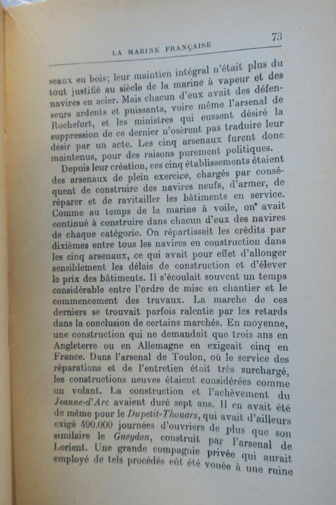 Die französische Marine 1934