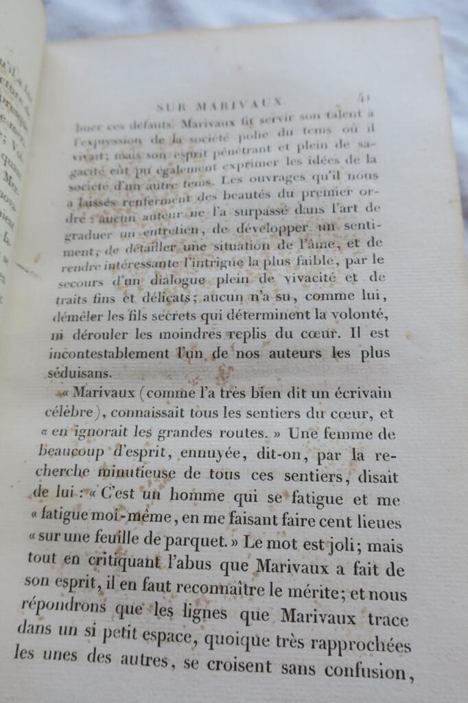 Selected Works of MARIVAUX