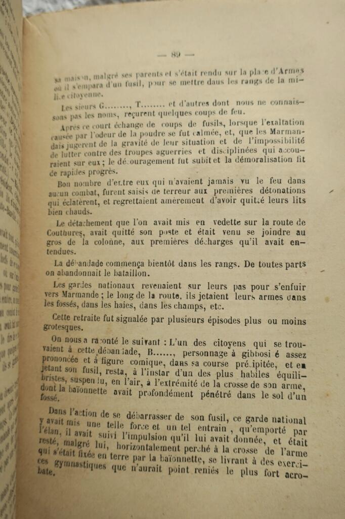 Marmande PROSCRIPTIONS DE MARMANDE (LOT ET GARONNE) 2 DECEMBRE 1851