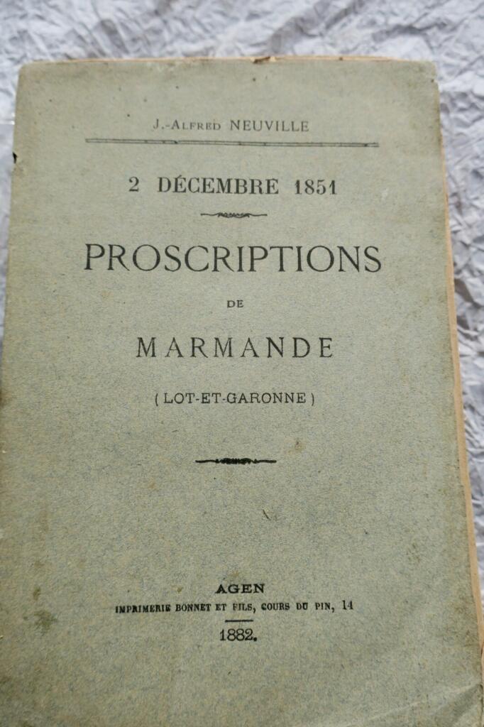 Proskriptionen in Marmande 1851