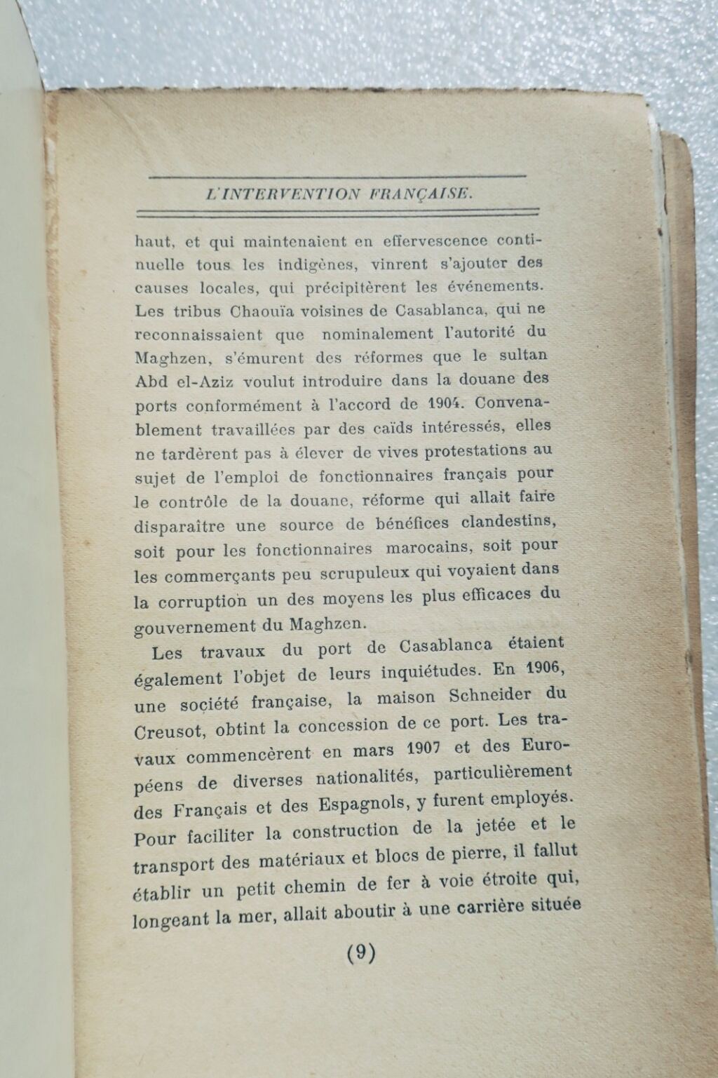 Morocco Captain Grasset of the 118th Infantry Regiment. Through the Chaouïa 1911