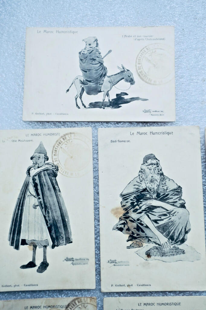 Maroc humoristique illustré par Tugot Casablanca 9 CPA