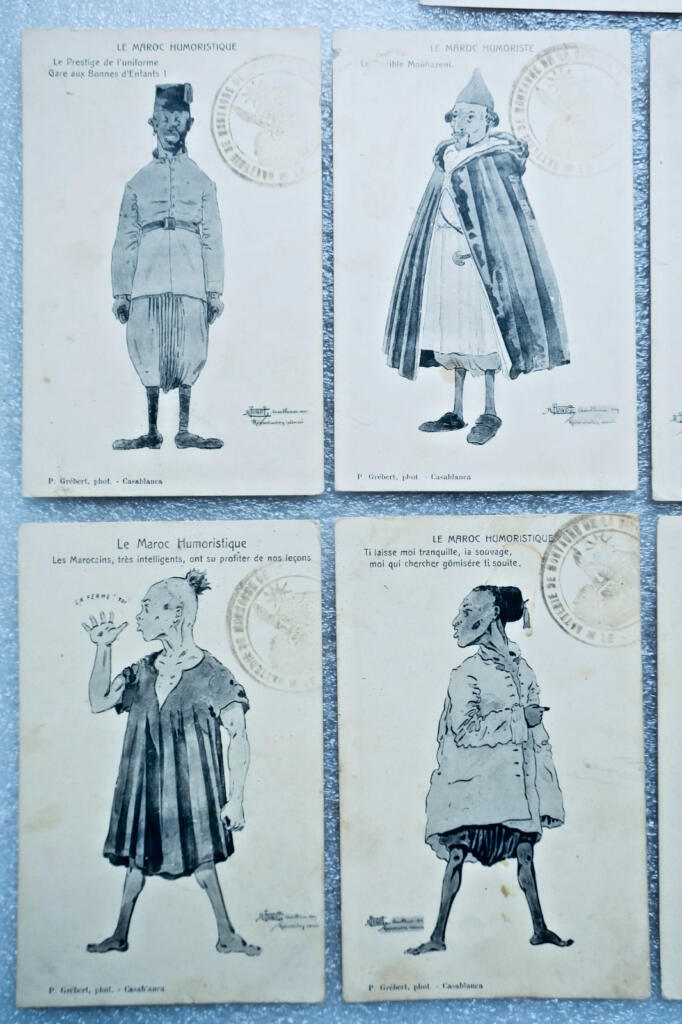 Maroc humoristique illustré par Tugot Casablanca 9 CPA