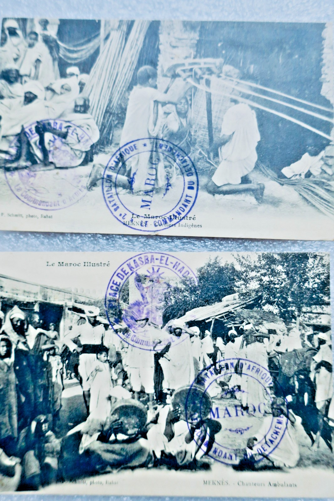 Maroc Meknès chanteurs, cordiers, lavoir 2ème BATAILLON D'AFRIQUE – Image 3