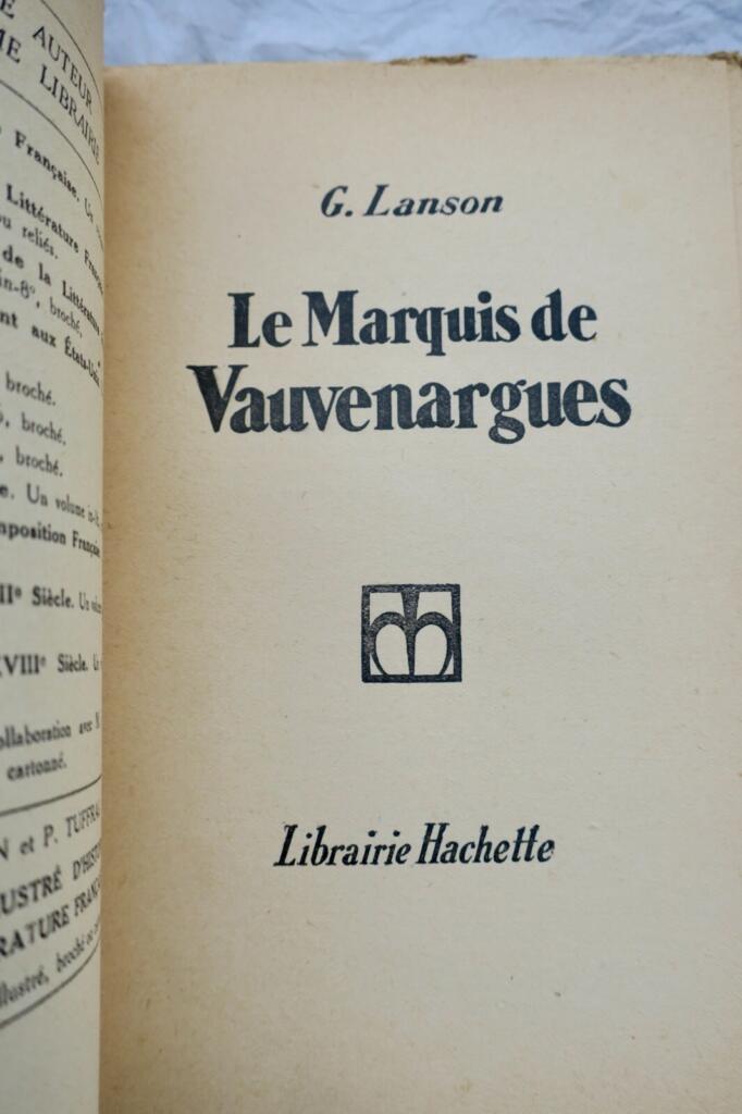 Vauvenargues: Leben und Denken