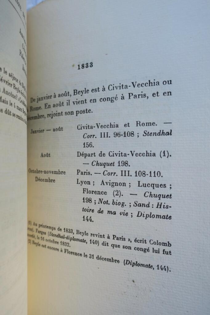 Stendhals literarische Reise