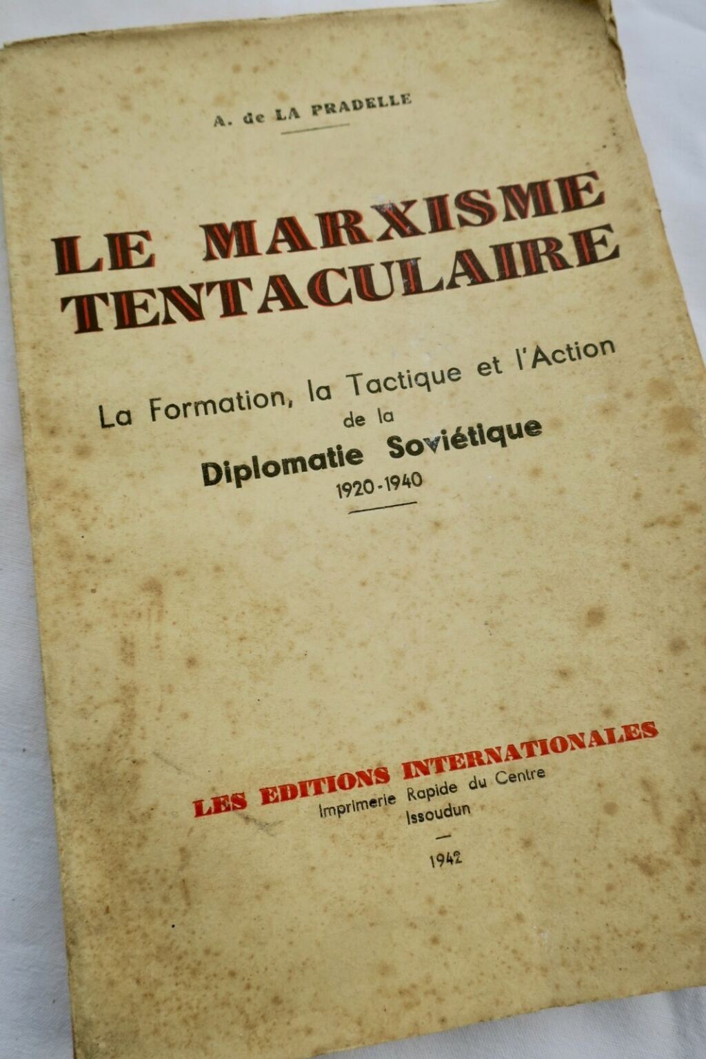 Soviet diplomatic strategy and Marxist expansion