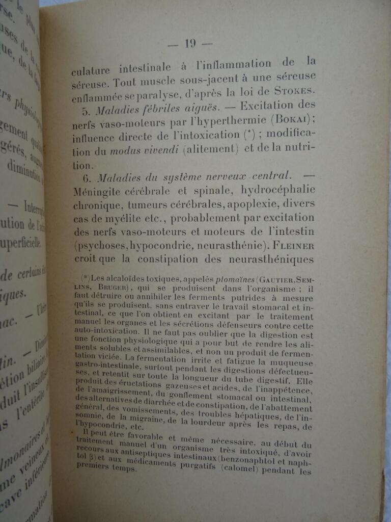 Rare 1903 work on abdominal massage