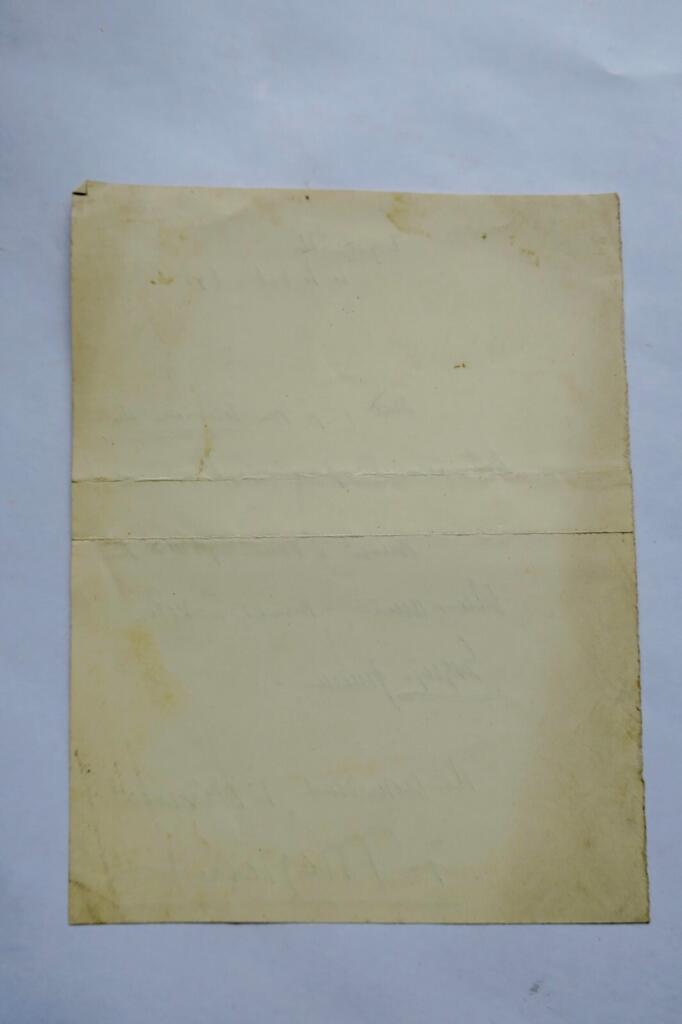 Massenet 2 billets autographes manuscrits & signés