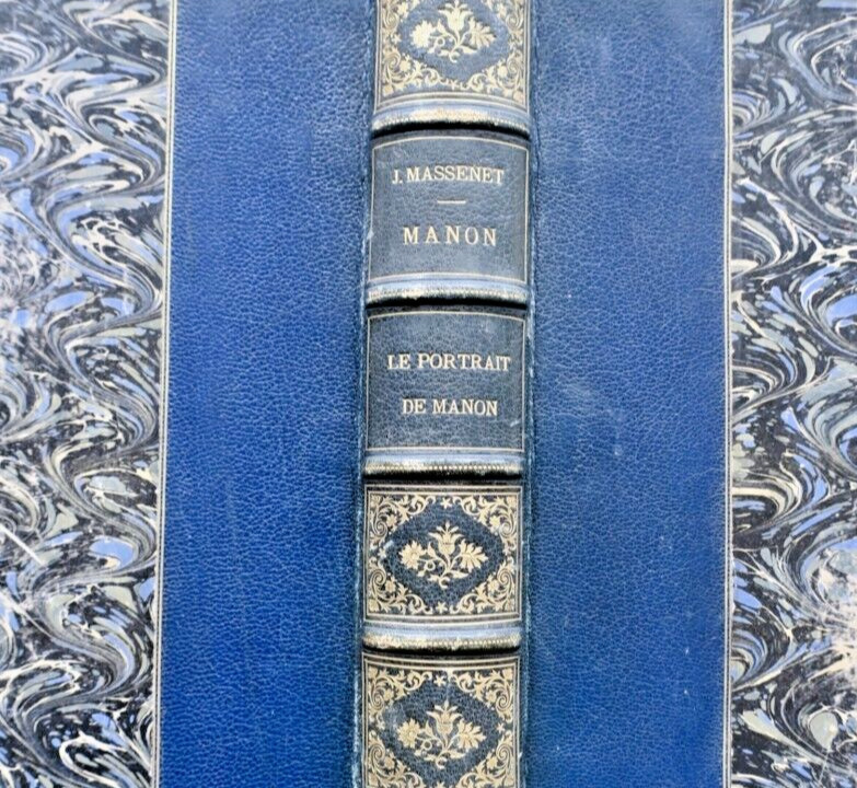 マスネの二つのオペラ、ピアノと声楽のために<span class="lla-card-orig-wrap"><span class="lla-card-orig">❦ MASSENET J. MANON + LE PORTRAIT DE MANON – PIANO ET CHANT</span></span> - La Librairie Antique