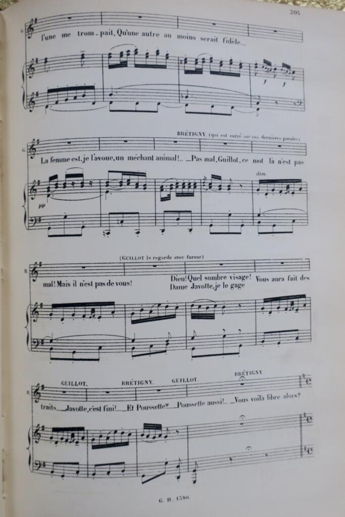 MASSENET J. MANON + LE PORTRAIT DE MANON – PIANO ET CHANT