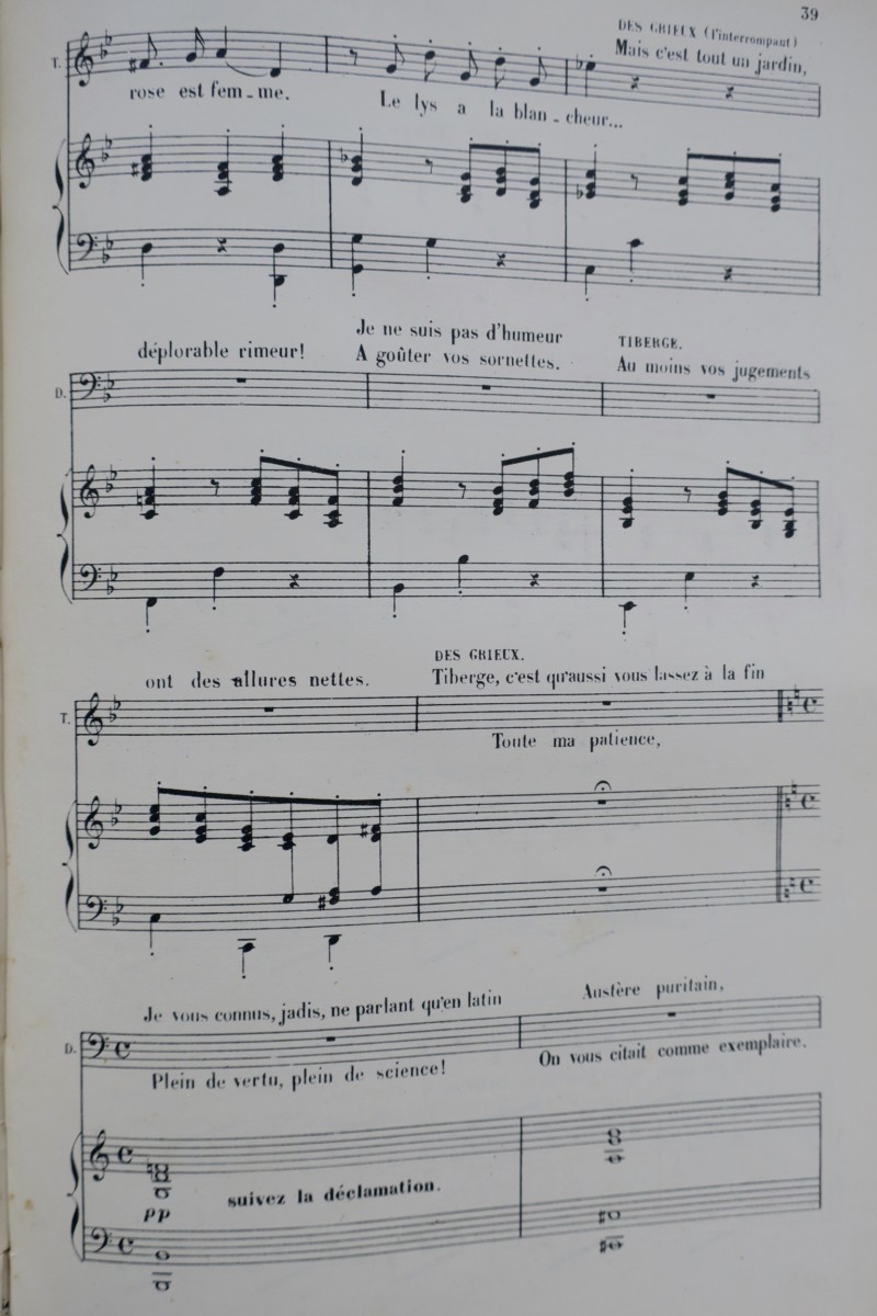 马斯内的音乐喜剧集<span class="lla-card-orig-wrap"><span class="lla-card-orig">❦ MASSENET J. MANON + LE PORTRAIT DE MANON – PIANO ET CHANT</span></span> - La Librairie Antique