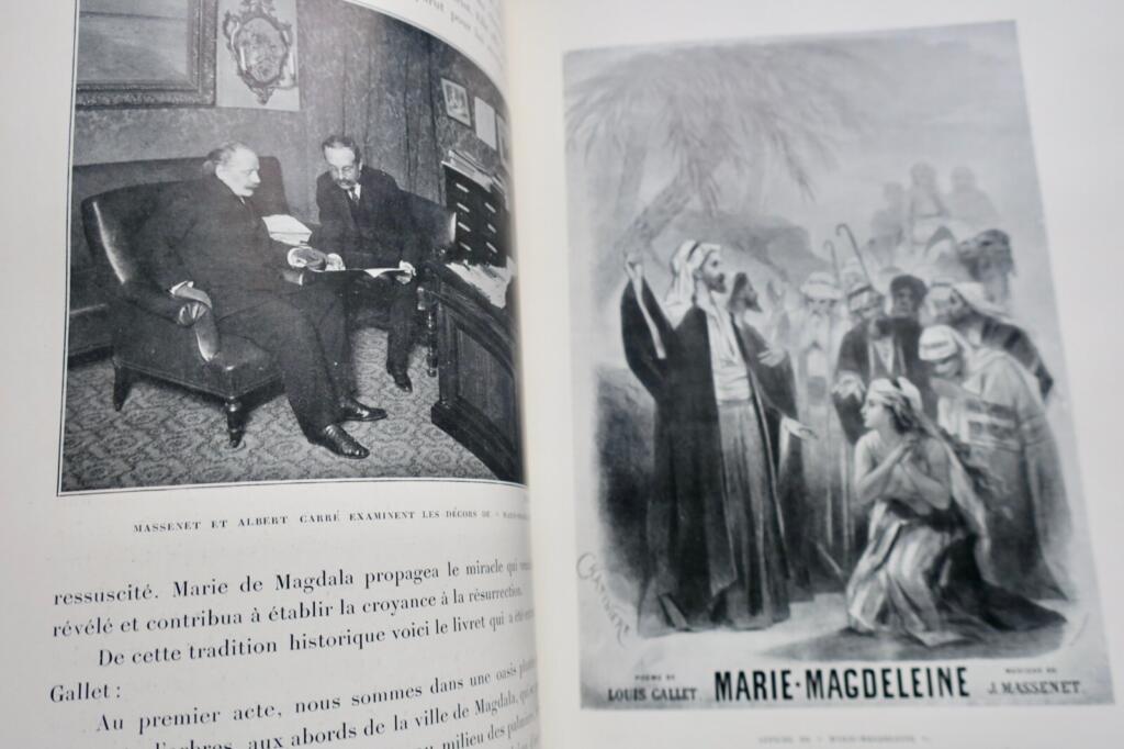 Massenet. L&rsquo; Homme . Le Musicien. Illustrations et Documents Carteret 1908