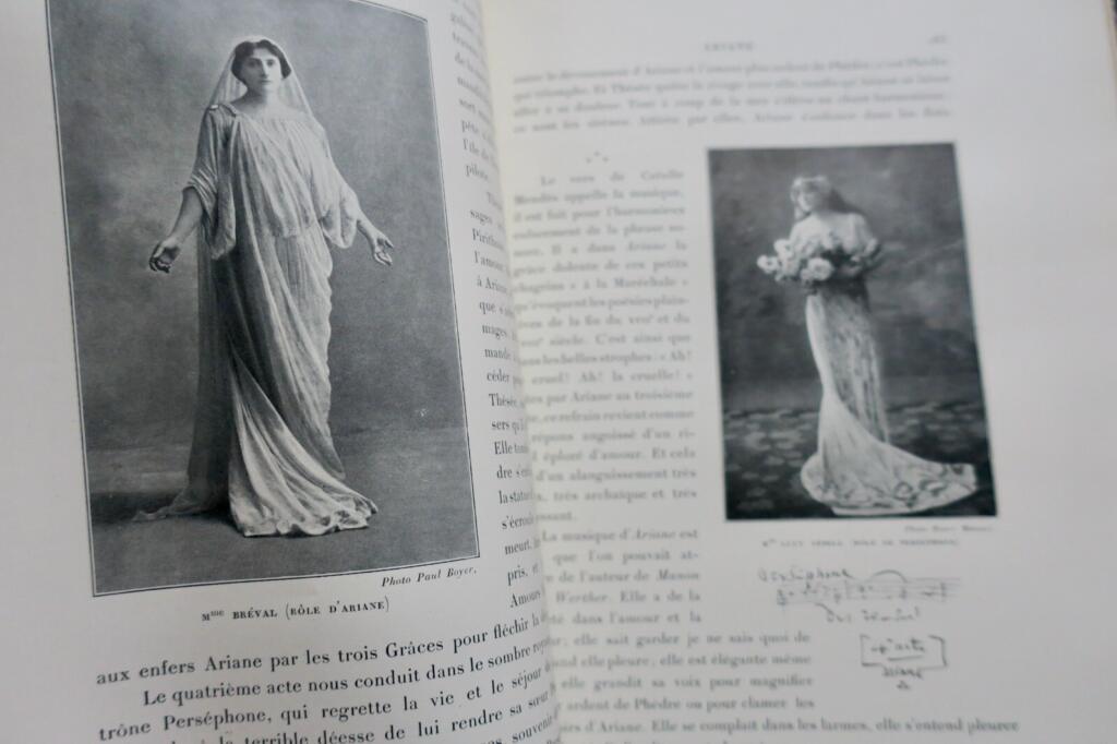 Massenet. L&rsquo; Homme . Le Musicien. Illustrations et Documents Carteret 1908