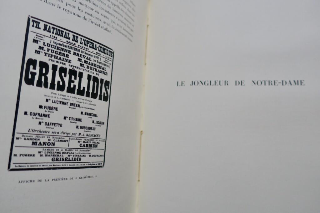 Biography and works of Massenet