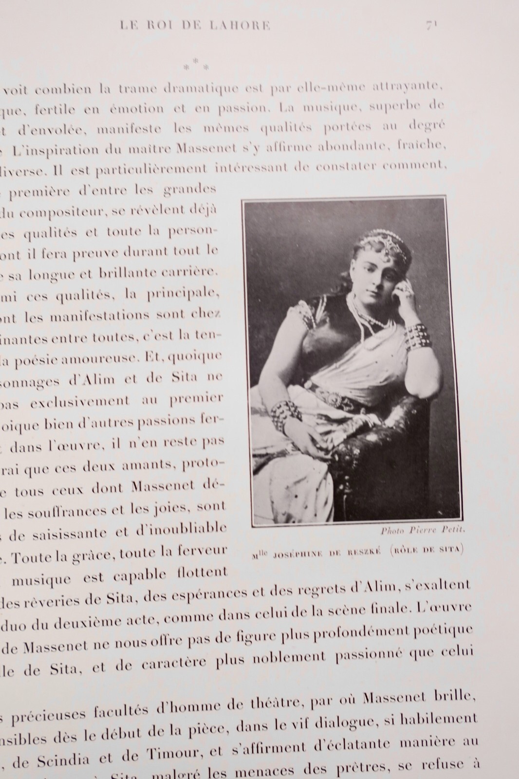 Massenet. L' Homme . Le Musicien. Illustrations et Documents Carteret 1908 – Image 15