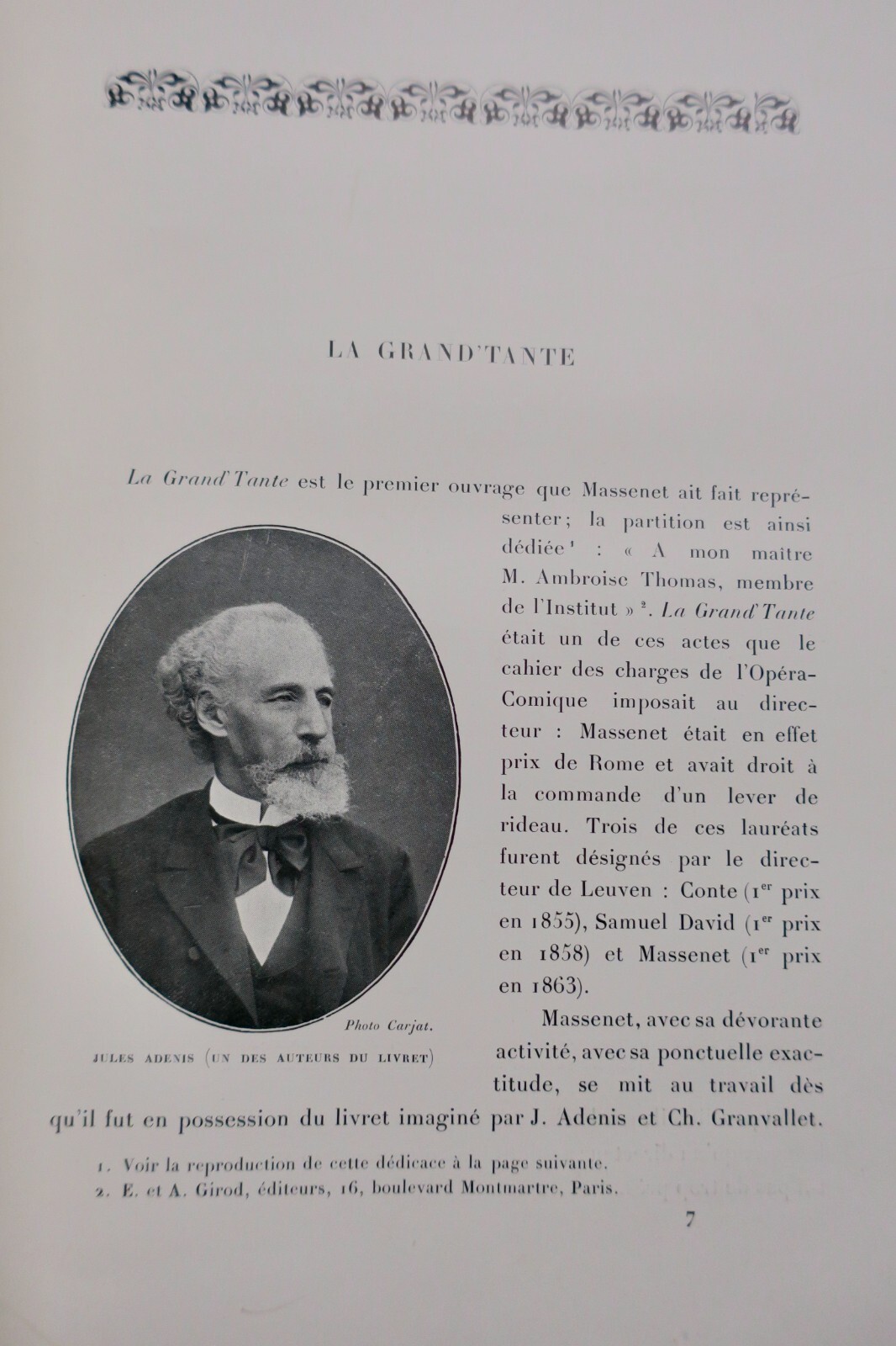 Massenet: Life and Musical Works - Image 11