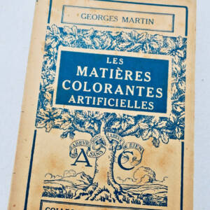 MATIERES COLORANTES ARTIFICIELLES