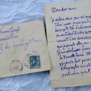 Mauclair belle lettre autographe signée