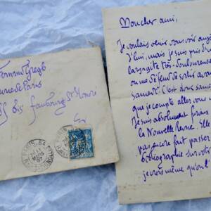 Mauclair belle lettre autographe signée