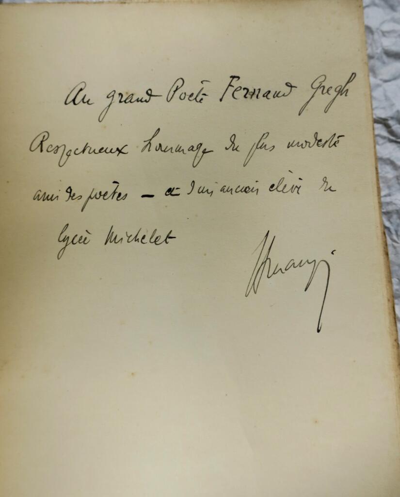 MAUGIS L&rsquo;Ame de la France à travers ses grands poètes. Sonnets + dédicace